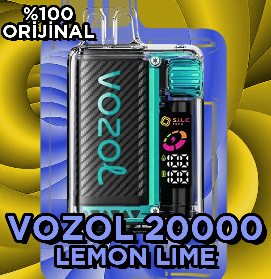 Vozol 20000 Lemon Lime Satın Al